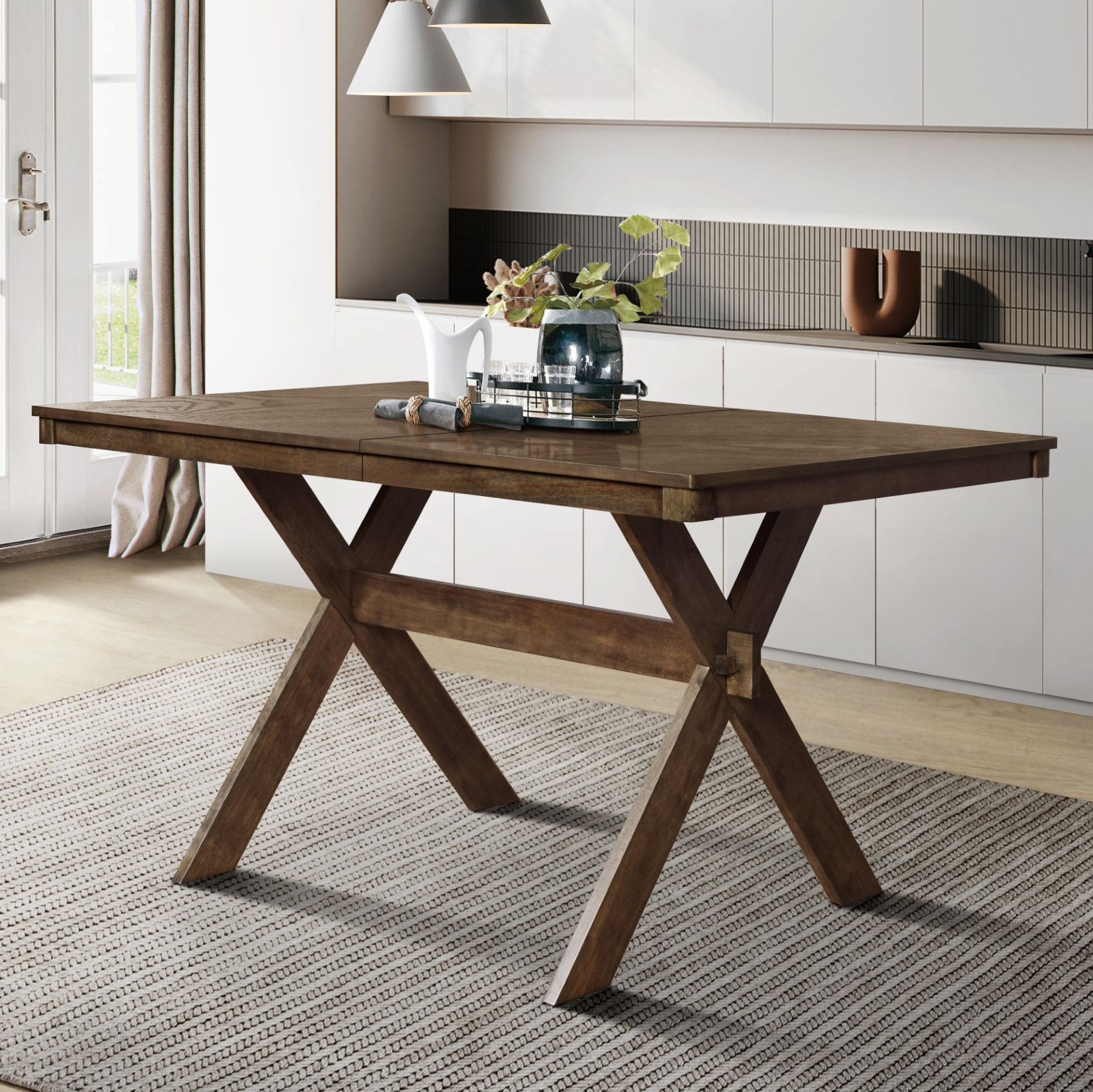 unico loop living table　1180✖︎530✖︎385 Andover Mills™ Shawn Rectangular 59.1'' L x 35.4'' W & Reviews